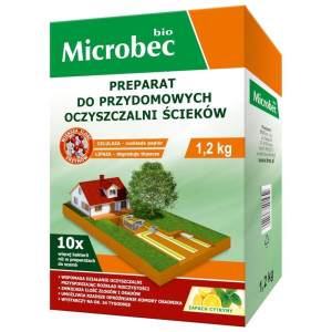 Bros Microbec BIO Aktywator do przydomowych oczyszczalni ścieków - 1200 g