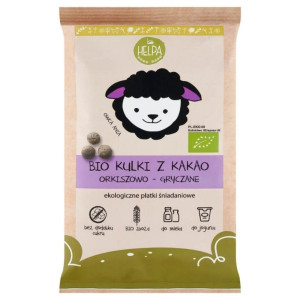 Helpa BIO Kulki gryczano-orkiszowe z kakao - 160 g
