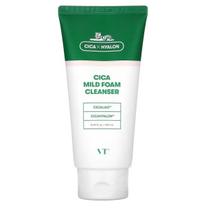 VT Cosmetics Cica Delikatna, kojąca pianka z kompleksem Cica - 300 ml