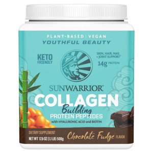 Sunwarrior Collagen Building Protein Odżywka białkowa, Krówka czekoladowa - 500 g