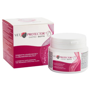 JM Sante Vet Protector Gastro - biotyk Multibiotyk dla psa i kota - 60 g