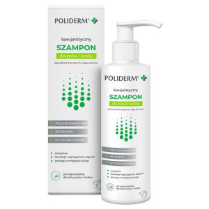 JM Sante Poliderm Szampon dla psa i kota - 250 ml