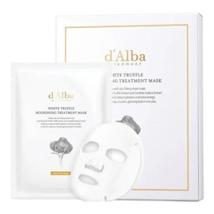 d'Alba White Truffle Odżywcza maska z białą truflą - 5 sztuk