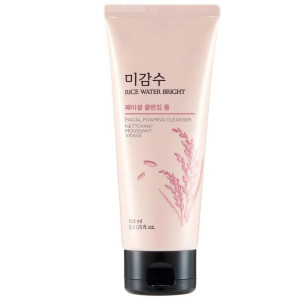 The Face Shop Rozjaśniająca kremowa pianka z ryżem Water Bright Foaming Cleanser - 150 ml