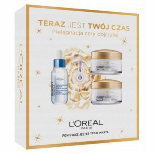 L'Oréal Paris Ekspert wieku 60+ Zestaw prezentowy: krem na dzień + krem na noc + serum