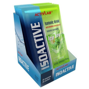 Activlab Isoactive Izotonik funkcjonalny z Rhodiola, herbata z trawą cytrynową - 20 saszetek
