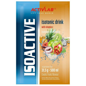 Activlab Isoactive Izotonik funkcjonalny z witaminą C, owoce egzotyczne - 31,5 g