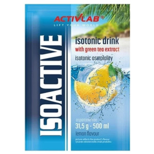 Activlab Isoactive Izotonik funkcjonalny z zielona herbatą, cytryna - 31,5 g