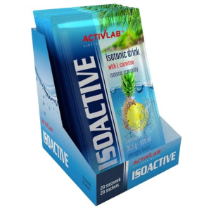 Activlab Isoactive Izotonik funkcjonalny z L-karnityną, ananas - 20 saszetek