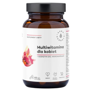 Aura Herbals Multiwitamina dla kobiet, mikrokapsułki - 60 kapsułek