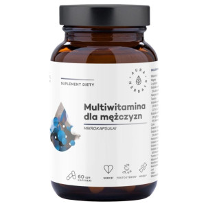 Aura Herbals Multiwitamina dla mężczyzn, mikrokapsułki - 60 kapsułek