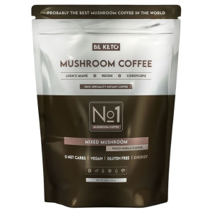 BeKeto Kawa rozpuszczalna Mushroom, francuska wanilia - 250 g