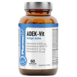 PharmoVit ADEK-Vit Softgel Active - 60 kapsułek