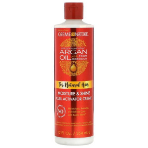 Creme of Nature Argan Oil Aktywator skrętu z olejem arganowym do loków - 354 ml