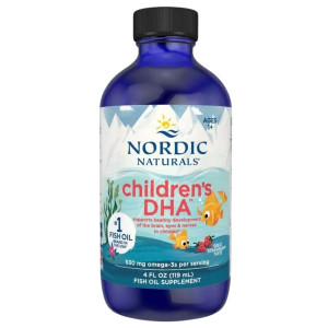 Nordic Naturals Children's DHA dla dzieci, truskawka - 119 ml