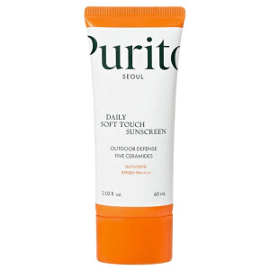 Purito Daily Soft Touch Krem przeciwsłoneczny SPF50+ z ceramidami - 60 ml