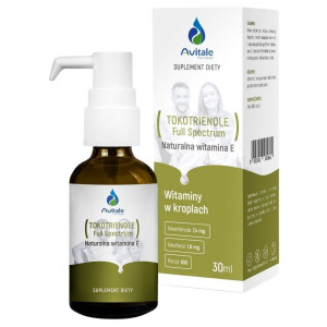 Avitale Tokotrienole Full Spectrum, Naturalna witamina E - 30 ml