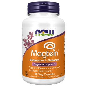 Now Foods Magtein (L-treonian magnezu) - 90 kapsułek