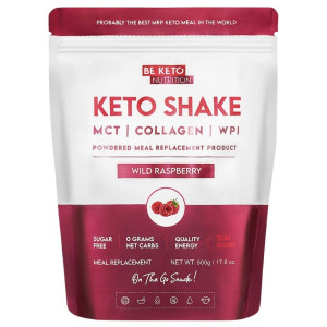 BeKeto Diet Keto Shake Dzika malina - 500 g