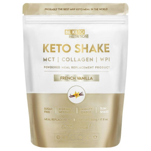 BeKeto Diet Keto Shake Francuska wanilia - 500 g
