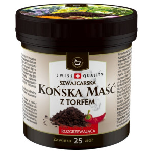 Herbamedicus Końska Maść z torfem rozgrzewająca - 225 ml