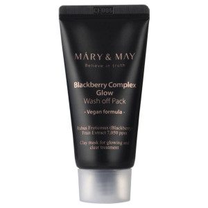 Mary&May Maska glinkowa rozświetlająca Blackberry Complex Glow - 30 g