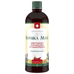 SwissMedicus Spirytusowy wyciąg rozgrzewający z 25 ziół - 300 ml