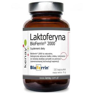 Kenay Laktoferyna BioFerrin® 2000 - 30 kapsułek