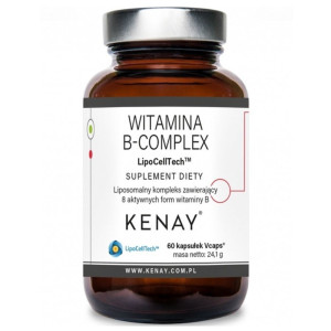 Kenay Witamina B Complex LipoCellTech™ - 60 kapsułek