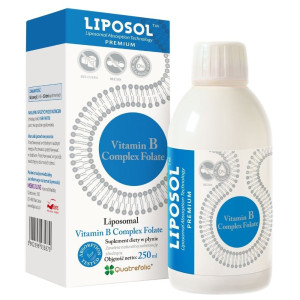 Liposol B Complex Folate, Kompleks witamin B 100% - 250 ml