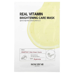 Some By Mi Real Vitamin Rozświetlająca maska w płachcie z witaminą C - 20 g