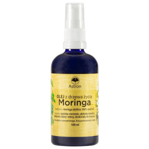 Astron Olej moringa Naturalny olejek do skóry i włosów - 100 ml