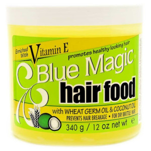 Blue Magic Hair Food Odżywka z olejem kokosowym i kiełkami pszenicy - 340 g