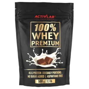 Activlab 100% Whey Premium Odżywka białkowa, czekolada - 500 g