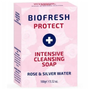 BioFresh Protect Antybakteryjne mydło z wodą różaną i srebrem - 100 g