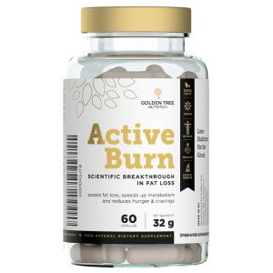 Golden Tree Active Burn, Spalacz tłuszczu - 60 kapsułek