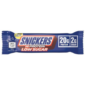 Snickers Hi-Protein Low Sugar, Baton białkowy, czekolada, karmel & masło orzechowe - 57 g