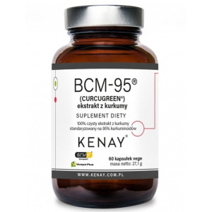 Kenay Kurkuma BCM-95® (Curcugreen®) - 60 kapsułek