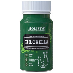 Holista Chlorella dla psa i kota - 90 tabletek