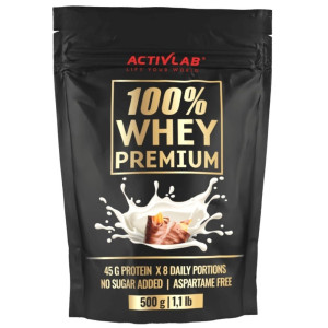 Activlab 100% Whey Premium Odżywka białkowa, karmel z czekoladą - 500 g