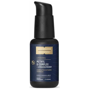 Quicksilver Liposomalny metylowany kompleks witamin B, cytryna-malina - 50 ml