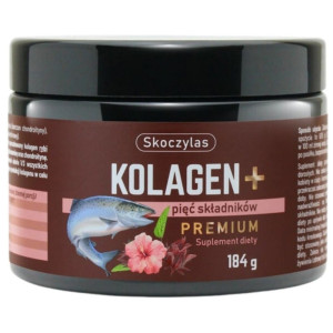 Skoczylas Kolagen z łososia + 5 składników - 184 g