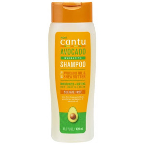 Cantu Nawilżający szampon do włosów kręconych z awokado i masłem shea - 400 ml