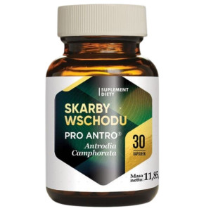 Hepatica Skarby wschodu ProAntro® Antrodia camphorata - 30 kapsułek