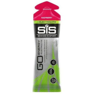 SiS GO Energy + Electrolyte Żel energetyczny z elektrolitami, malina - 60 ml