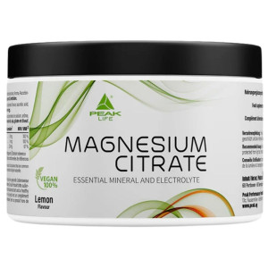 Peak Cytrynian magnezu, cytryna - 240 g
