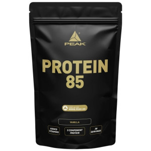 Peak Protein 85, Odżywka białkowa z dodatkiem witamin, wanilia - 900 g