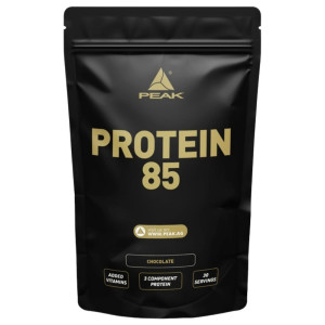 Peak Protein 85, Odżywka białkowa z dodatkiem witamin, czekolada - 900 g