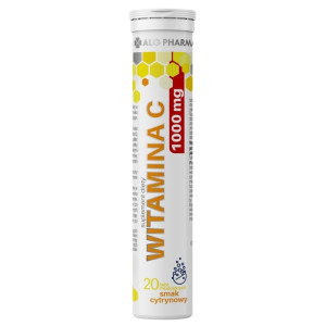 ALG Pharma Witamina C 1000 mg, cytryna - 20 tabletek musujących
