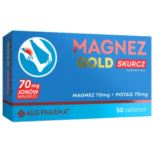 ALG Pharma Magnez Gold Skurcz - 50 tabletek